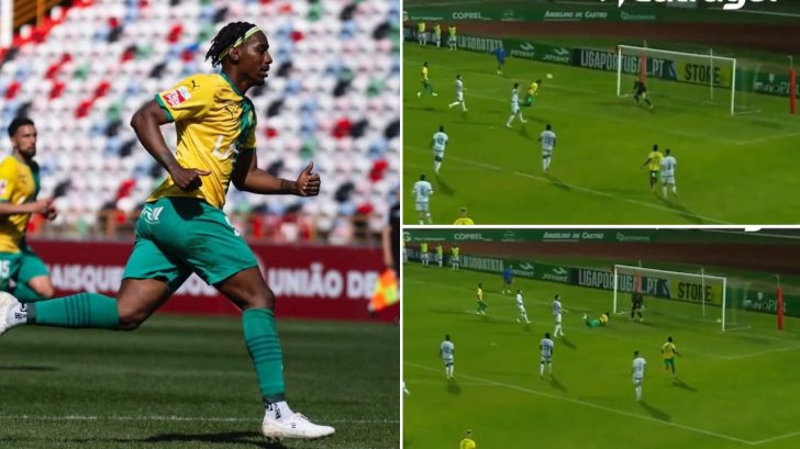 Bryan Róchez sigue encendido y anota su segundo gol con el CD Mafra de Portugal