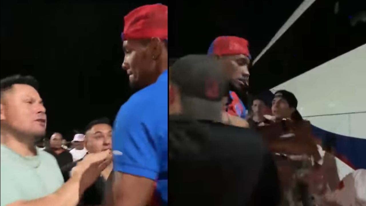 El lamentable hecho entre un aficionado y Jerry Bengtson en Comayagua