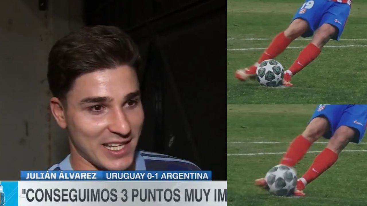 Julián Álvarez acaba con el debate sobre su penal anulado ante Real Madrid