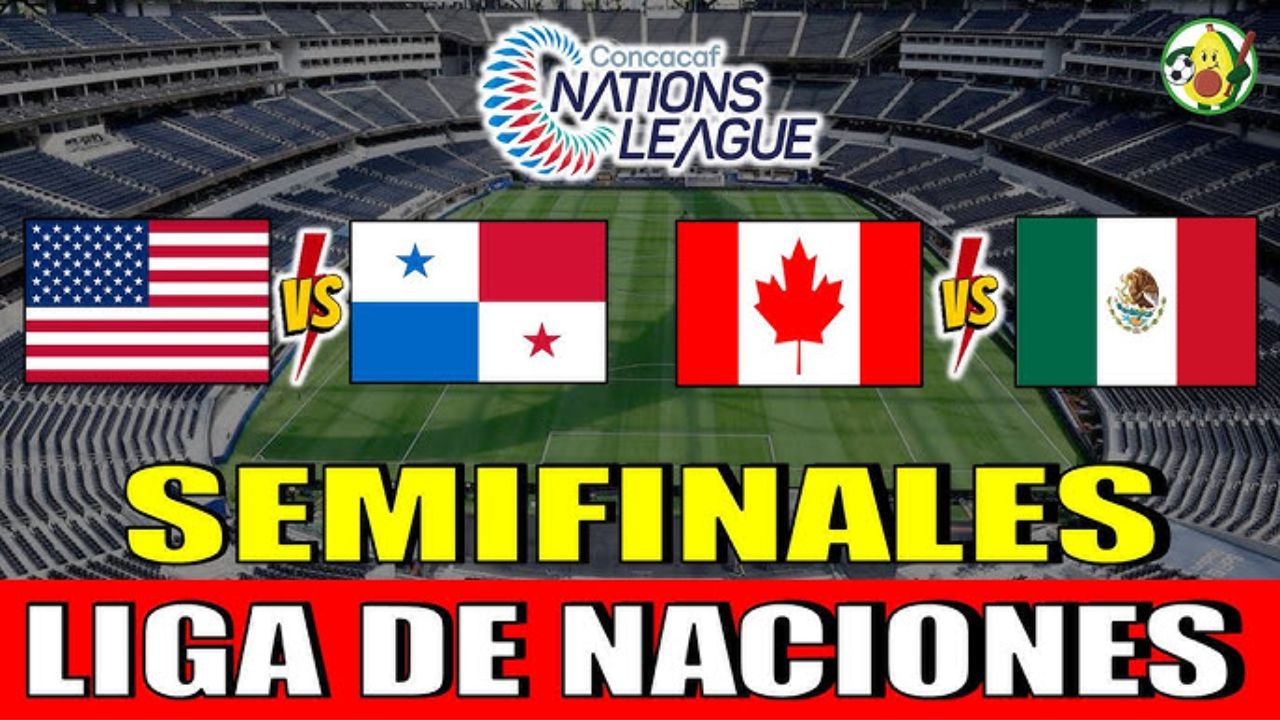 Liga de Naciones de Concacaf 2025: horarios y canales para ver los partidos de semifinales