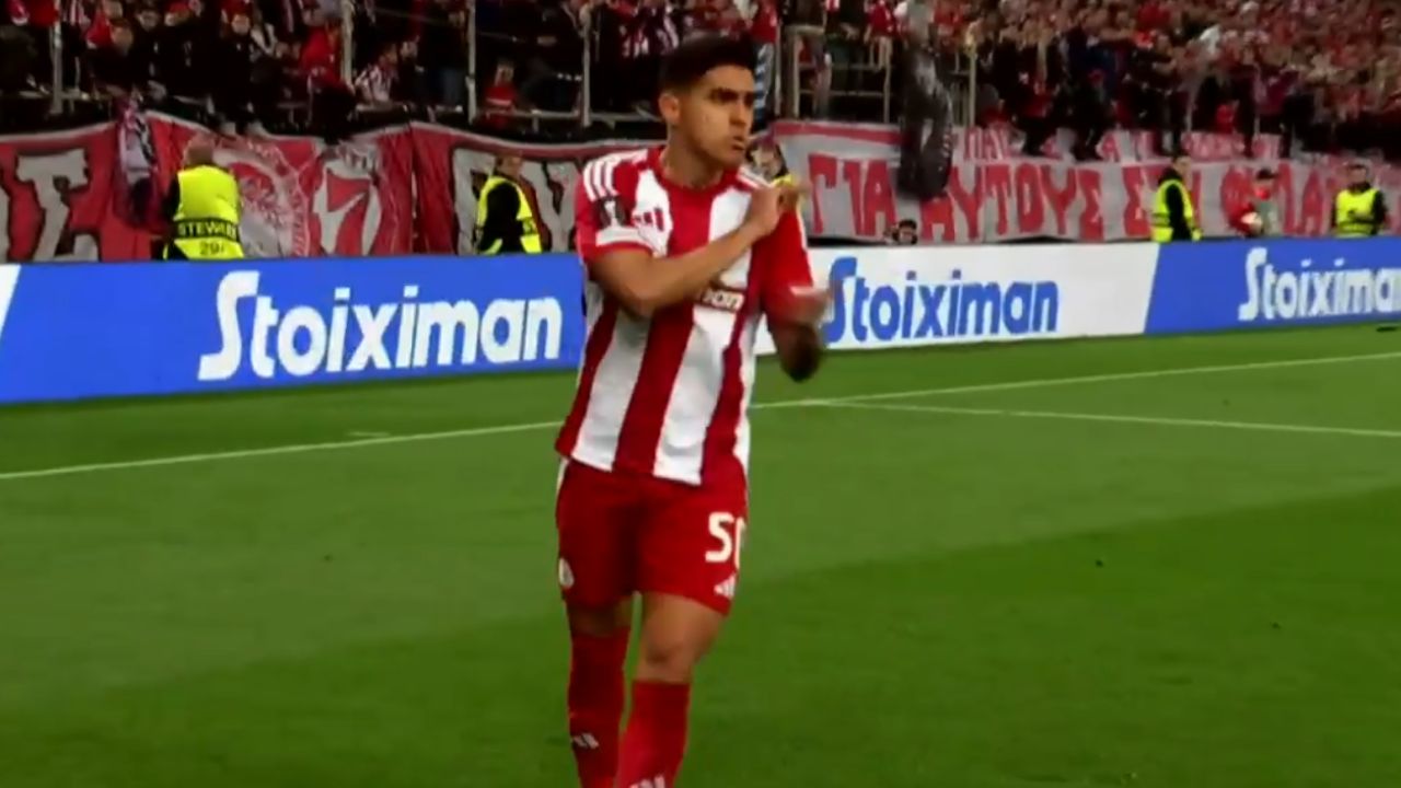 La espectacular jugada de Luis Palma que impresiona a todos en Olympiacos