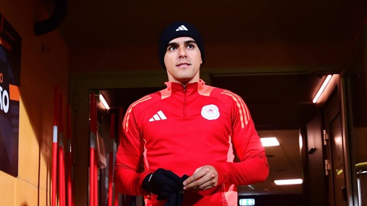 Luis Palma es convocado con el Olympiacos para el partido por Europa League