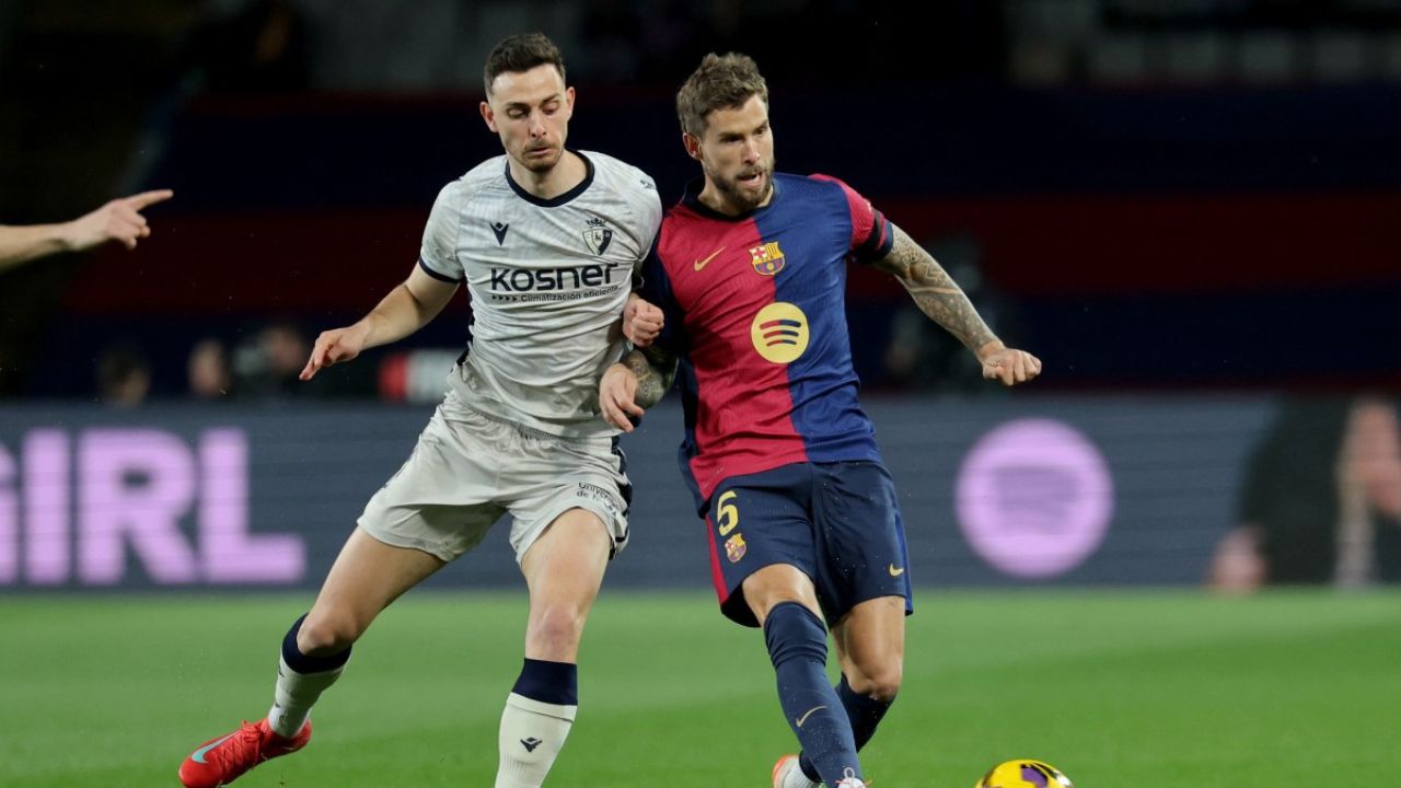 Osasuna denuncia alineación indebida del Barcelona e interpondrá recurso