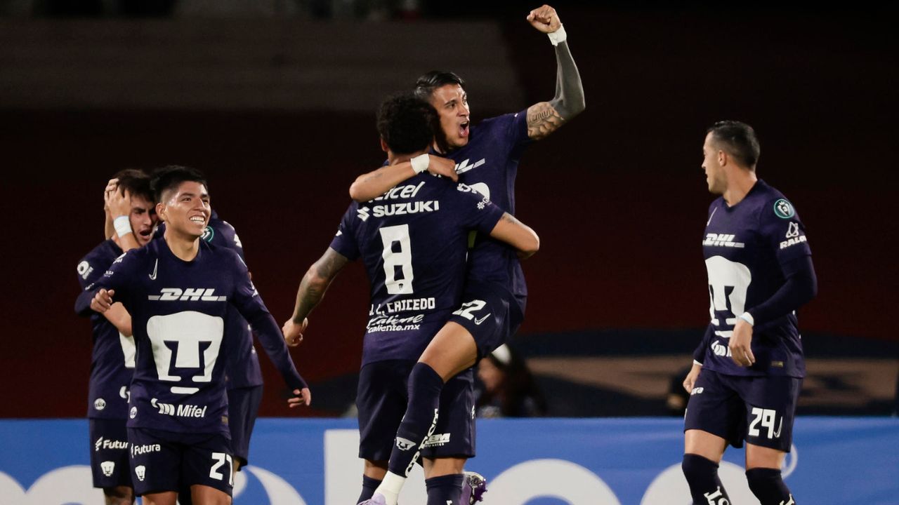 Pumas le pega al Alajuelense y llegará a Costa Rica con buena ventaja