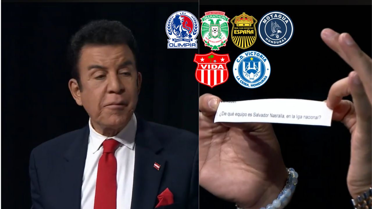 Salvador Nasralla responde de cuál equipo de la Liga Nacional es aficionado