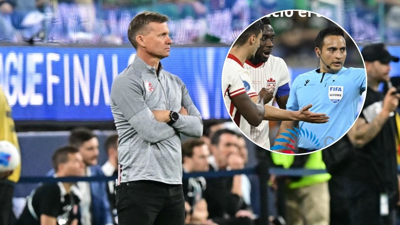 Técnico de Canadá atiza contra Said Martínez por penal no pitado contra México