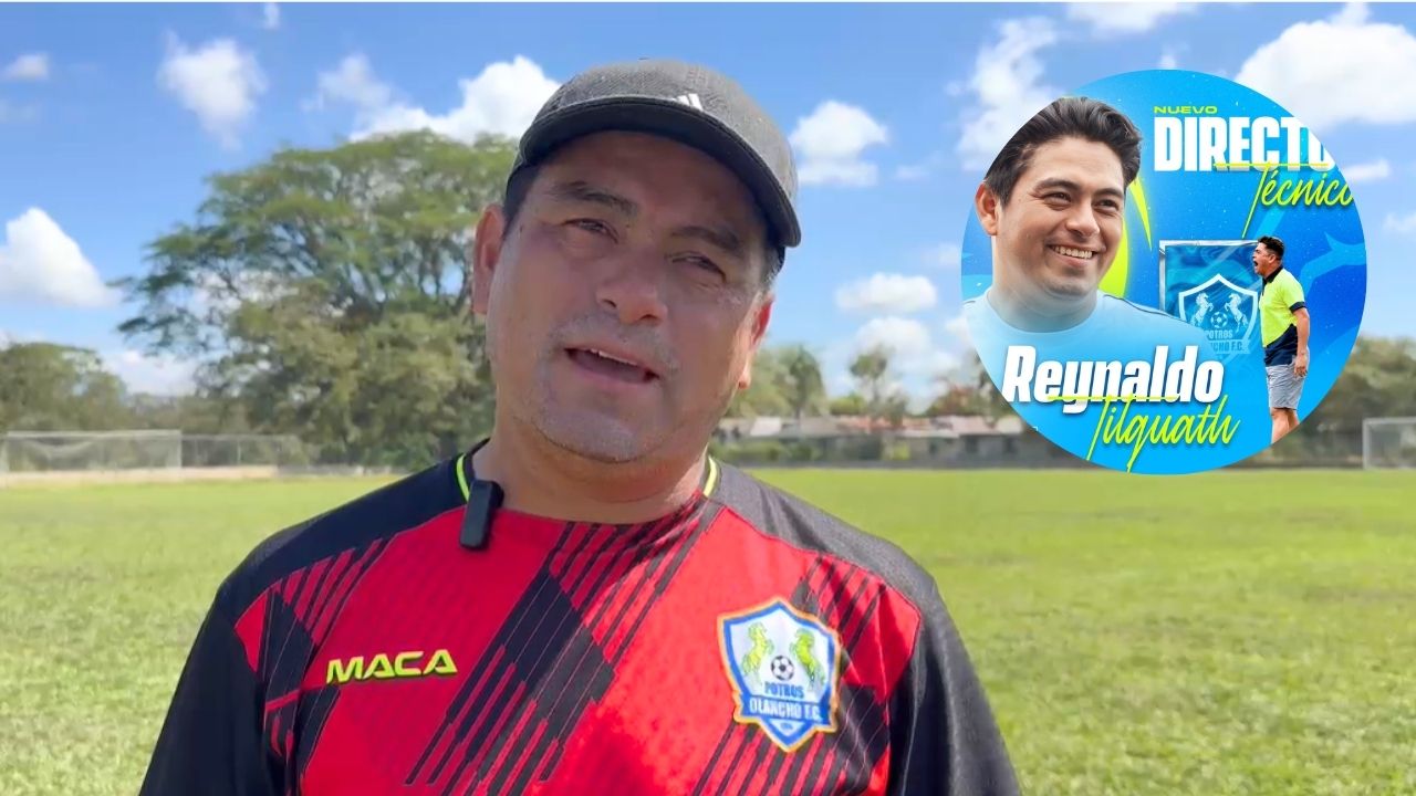 Reynaldo Tilgutath comparte su objetivo como nuevo técnico de Olancho FC