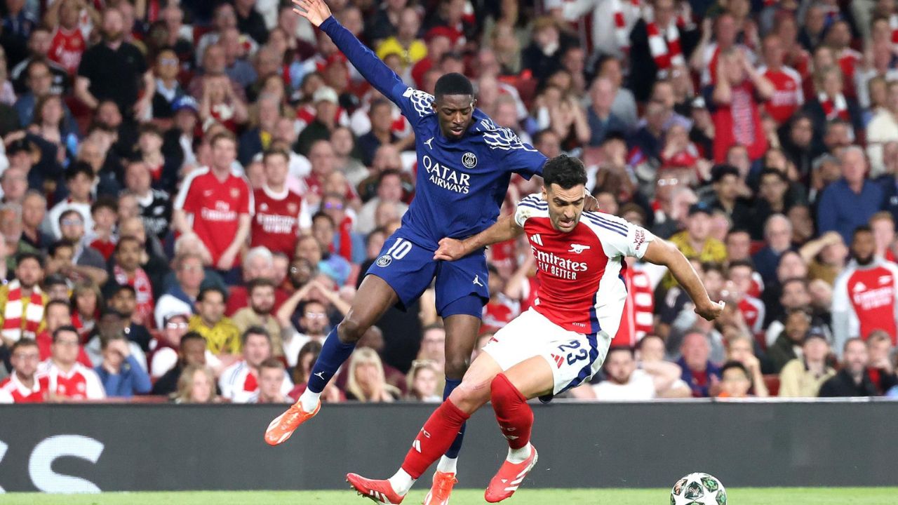 PSG sorprende ganándole al Arsenal en Londres y sueña con la final de la Champions