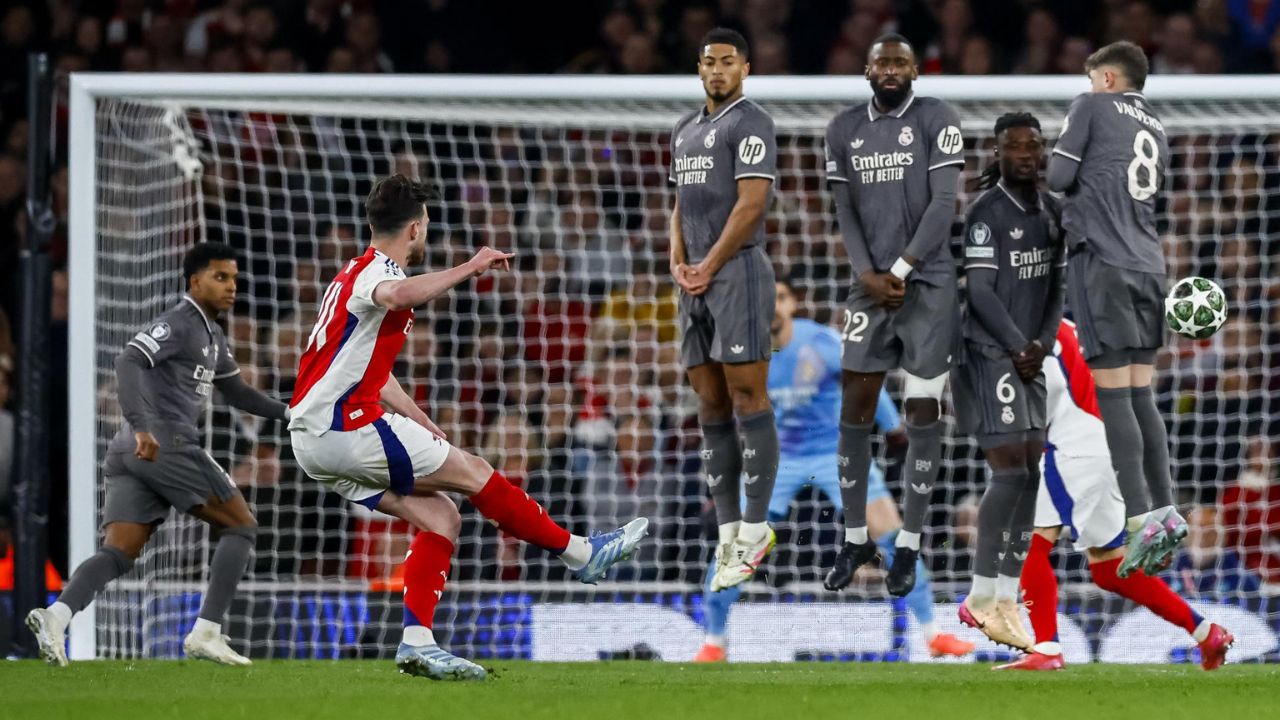 Arsenal propinó paliza al Real Madrid en cuartos de final de Champions League
