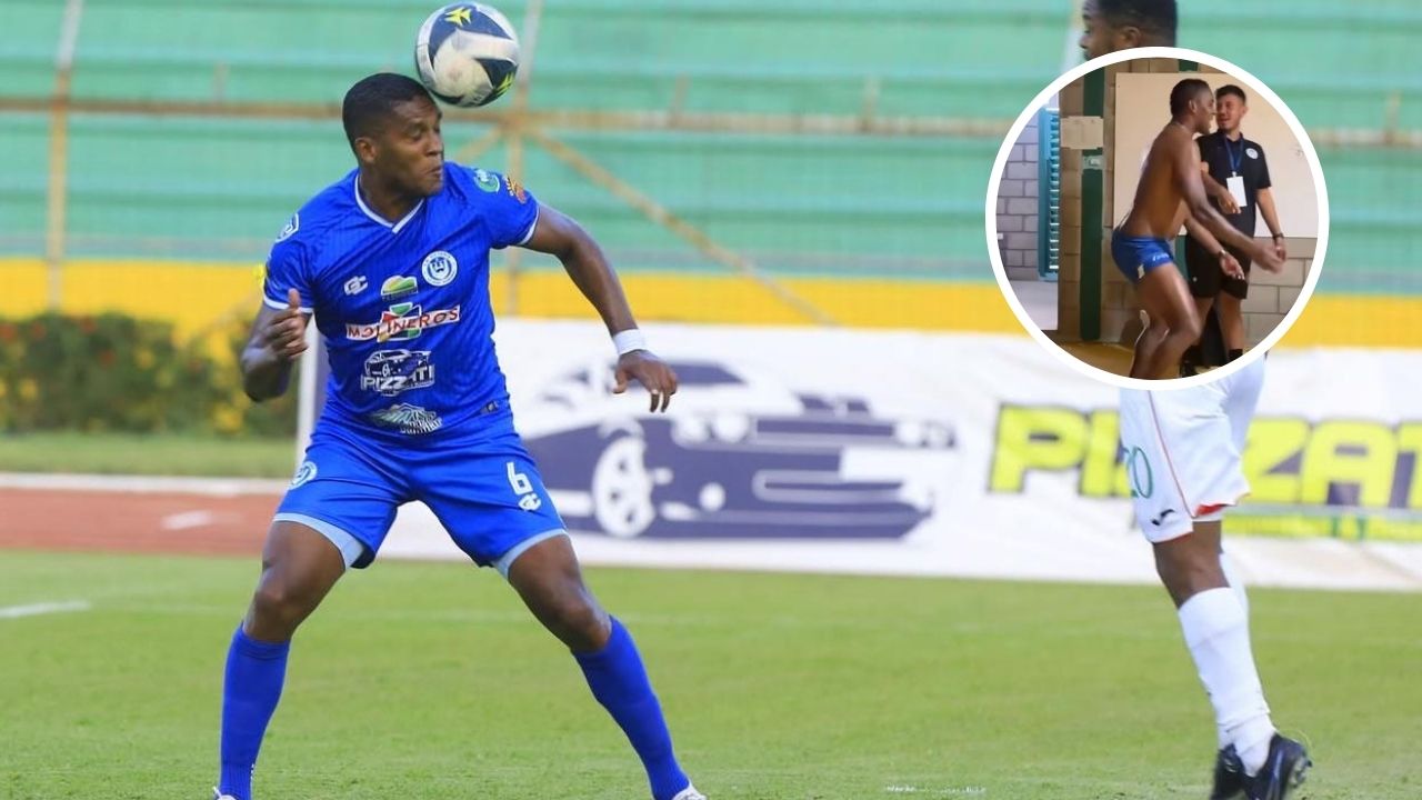 Brayan Beckeles sorprende con baile sin ropa en camerinos del Victoria