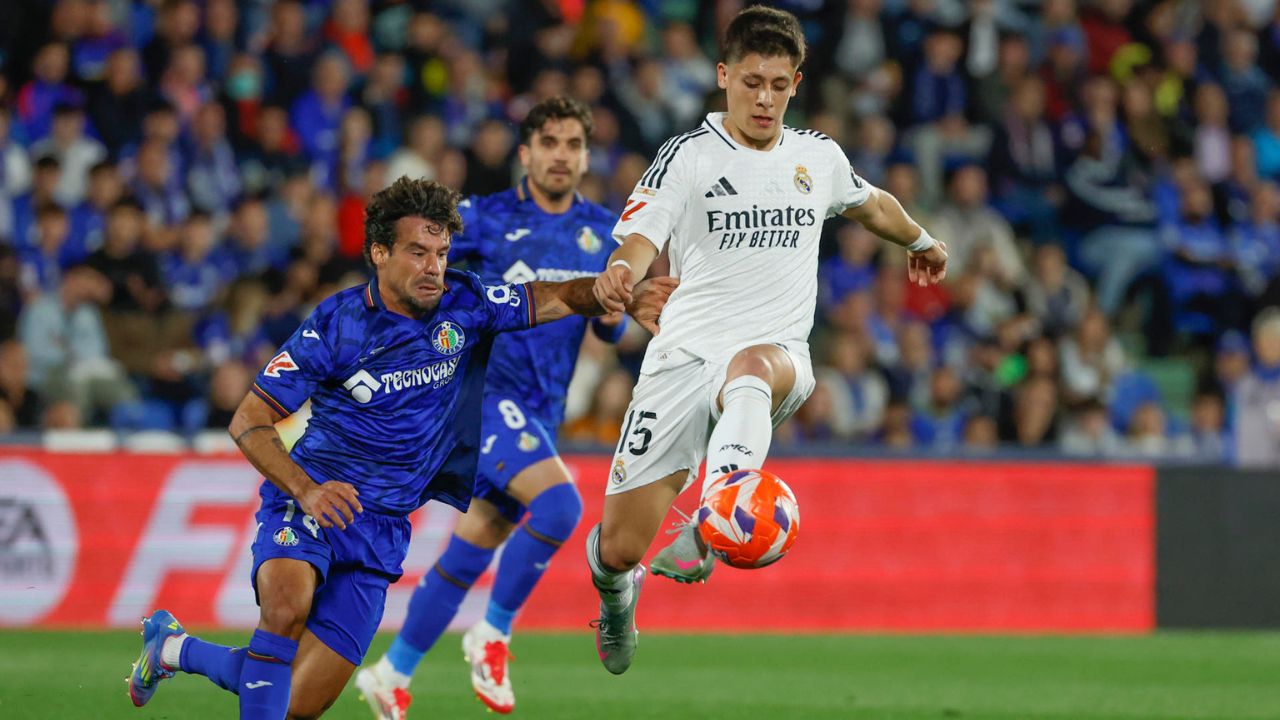 Real Madrid triunfó vs Getafe y mantiene con vida LaLiga a falta de cinco jornadas