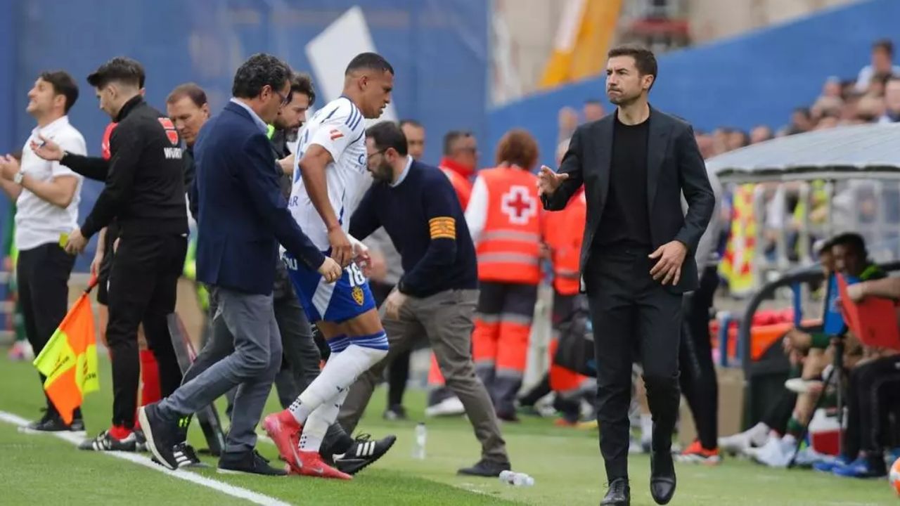 Técnico de Real Zaragoza se pronuncia sobre lesión de Kervin Arriaga