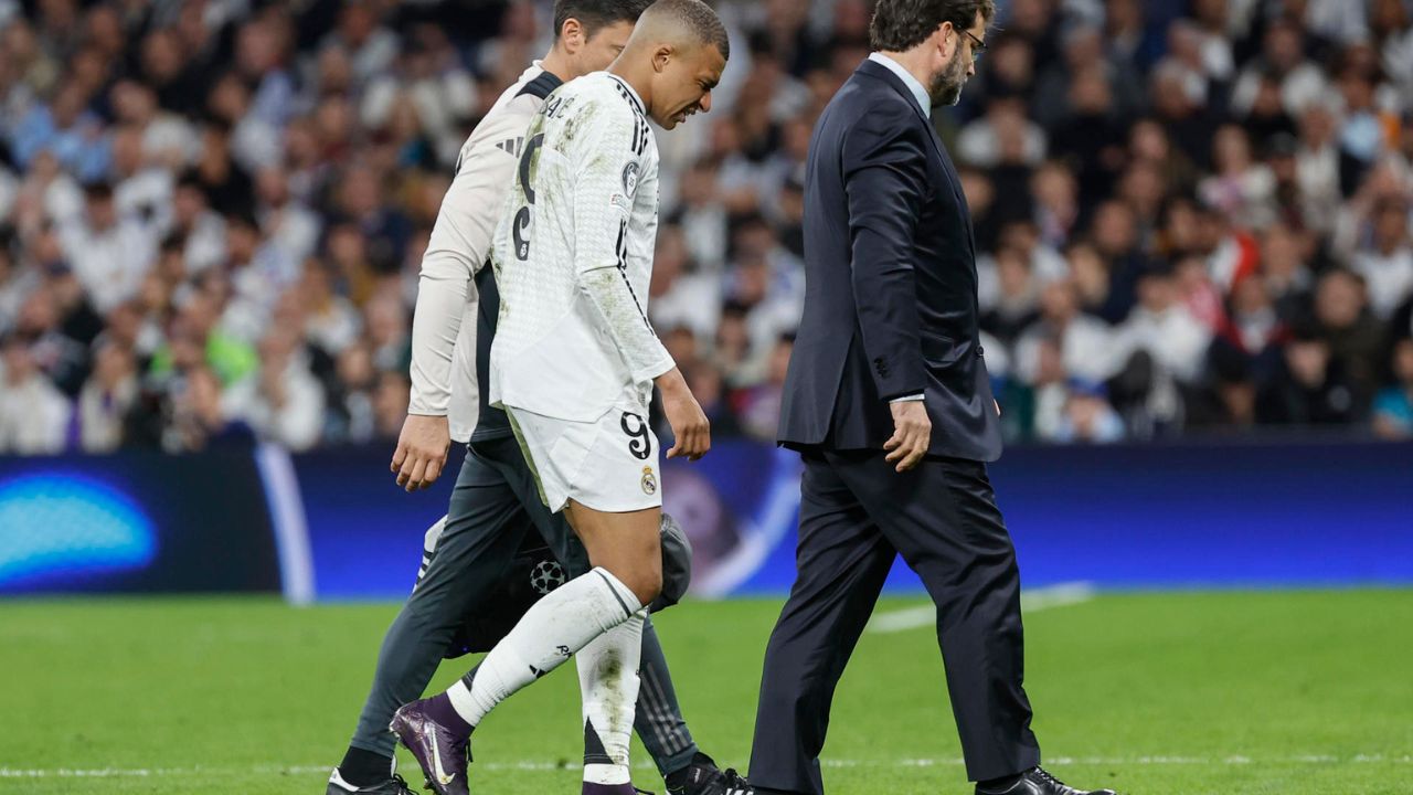 Mbappé conoce la gravedad de su lesión tras juego vs Arsenal en Champions