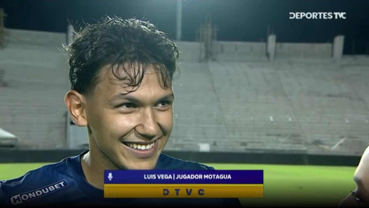 Luis Vega advierte al Olimpia tras anotar doblete con el Motagua