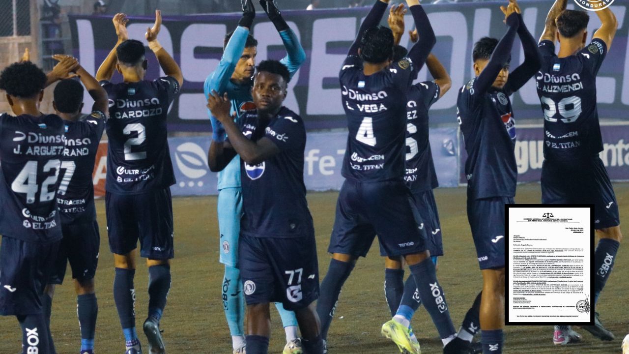 Motagua es castigado por la Comisión de Disciplina con multa y sanción a jugador
