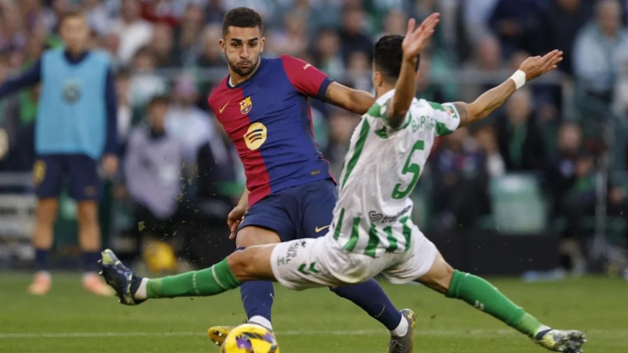 Barcelona no aprovecha y se conforma con un empate ante Real Betis