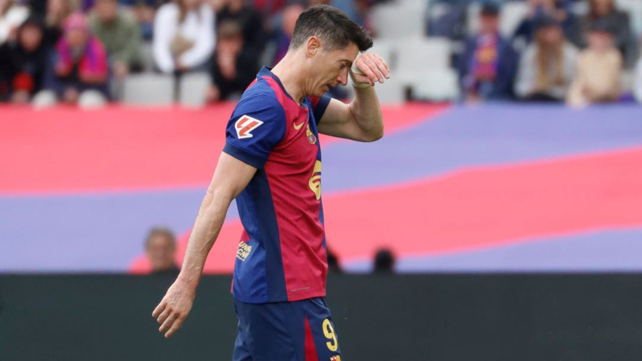 Se confirma la lesión de Robert Lewandowski y un problema para el Barcelona