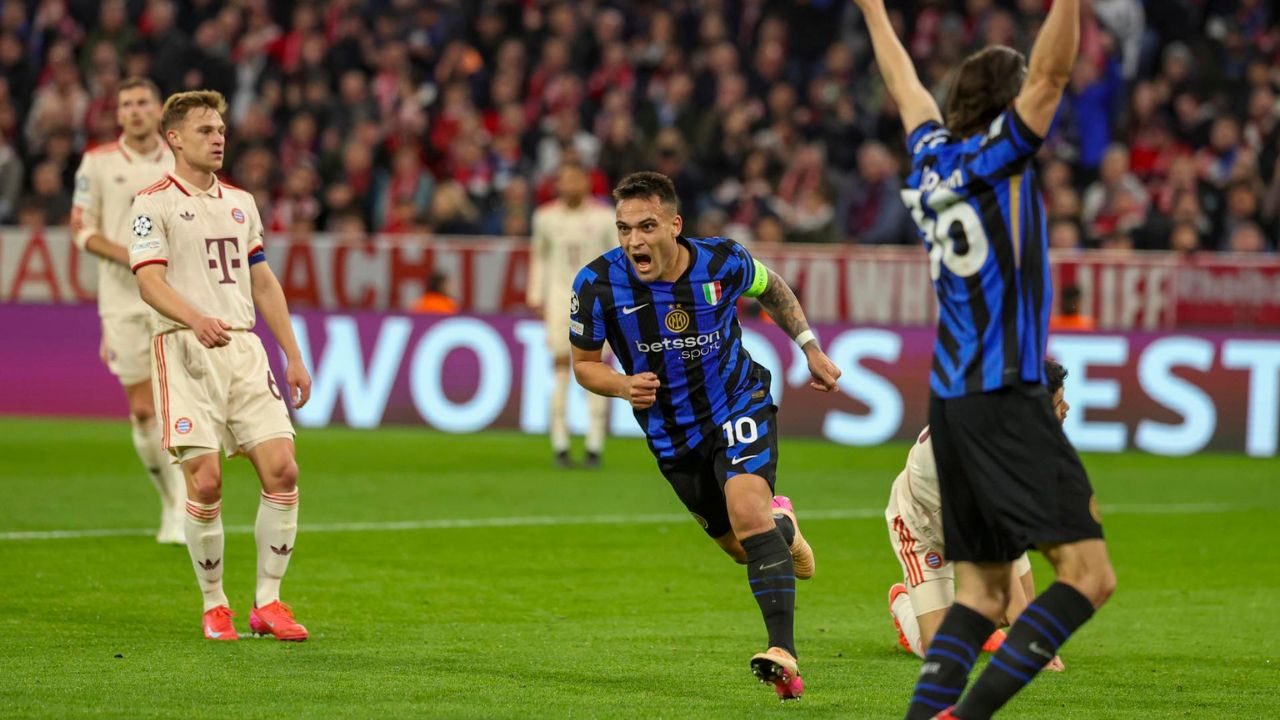Inter de Milán vence a Bayern Múnich y toma ventaja en la ida de los cuartos de final
