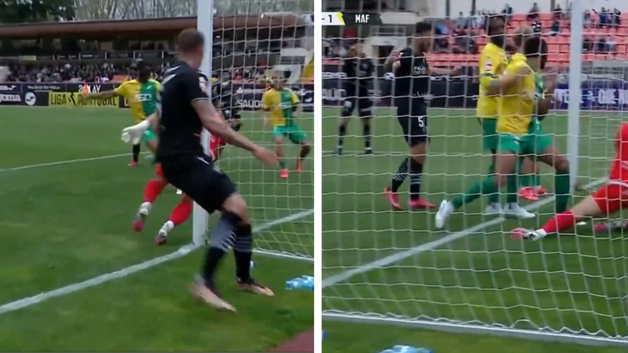 Bryan Róchez se mete insólito autogol en Portugal con el Mafra