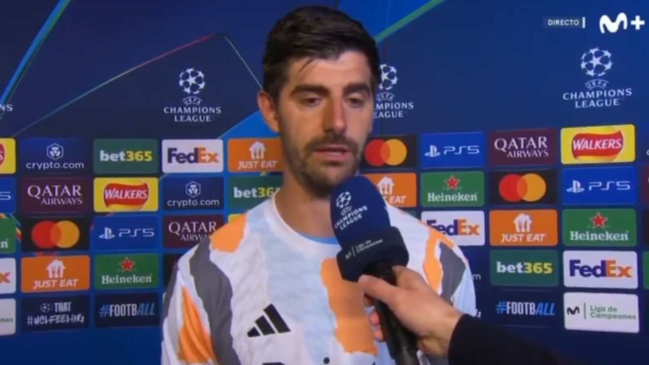 Courtois toma la responsabilidad en la dolorosa derrota en la Champions League