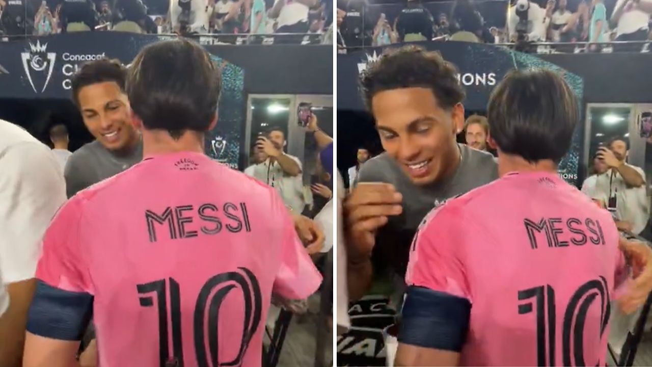 David Ruiz sorprende a Messi con gesto tras lograr el pase a semifinales