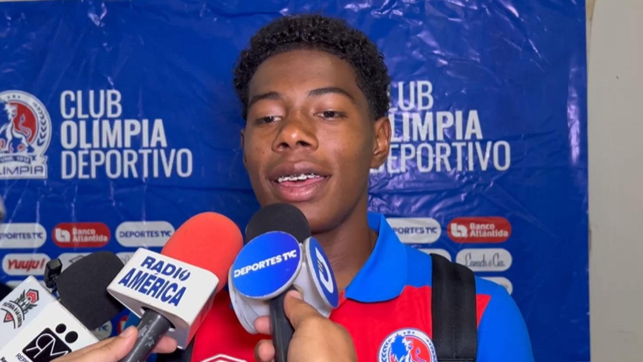 Dereck Moncada describe cómo gestó su primer gol con Olimpia y lo que se viene para él