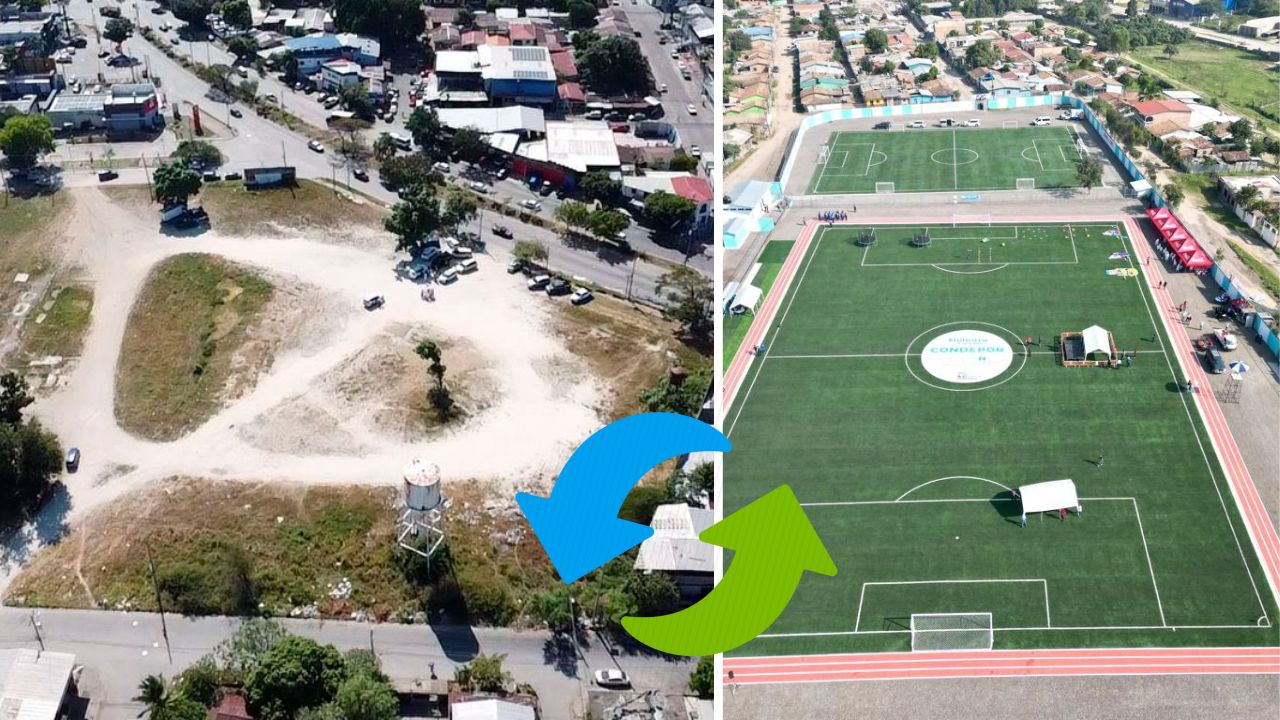 Estudian construir complejo deportivo donde antes fue una cárcel de San Pedro Sula