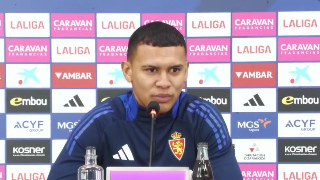 Kervin Arriaga da pista sobre su futuro en Real Zaragoza y analiza situación actual del club