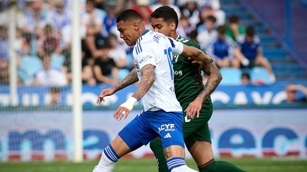 Real Zaragoza emite parte médico oficial de Kervin Arriaga y su lesión ante Eibar