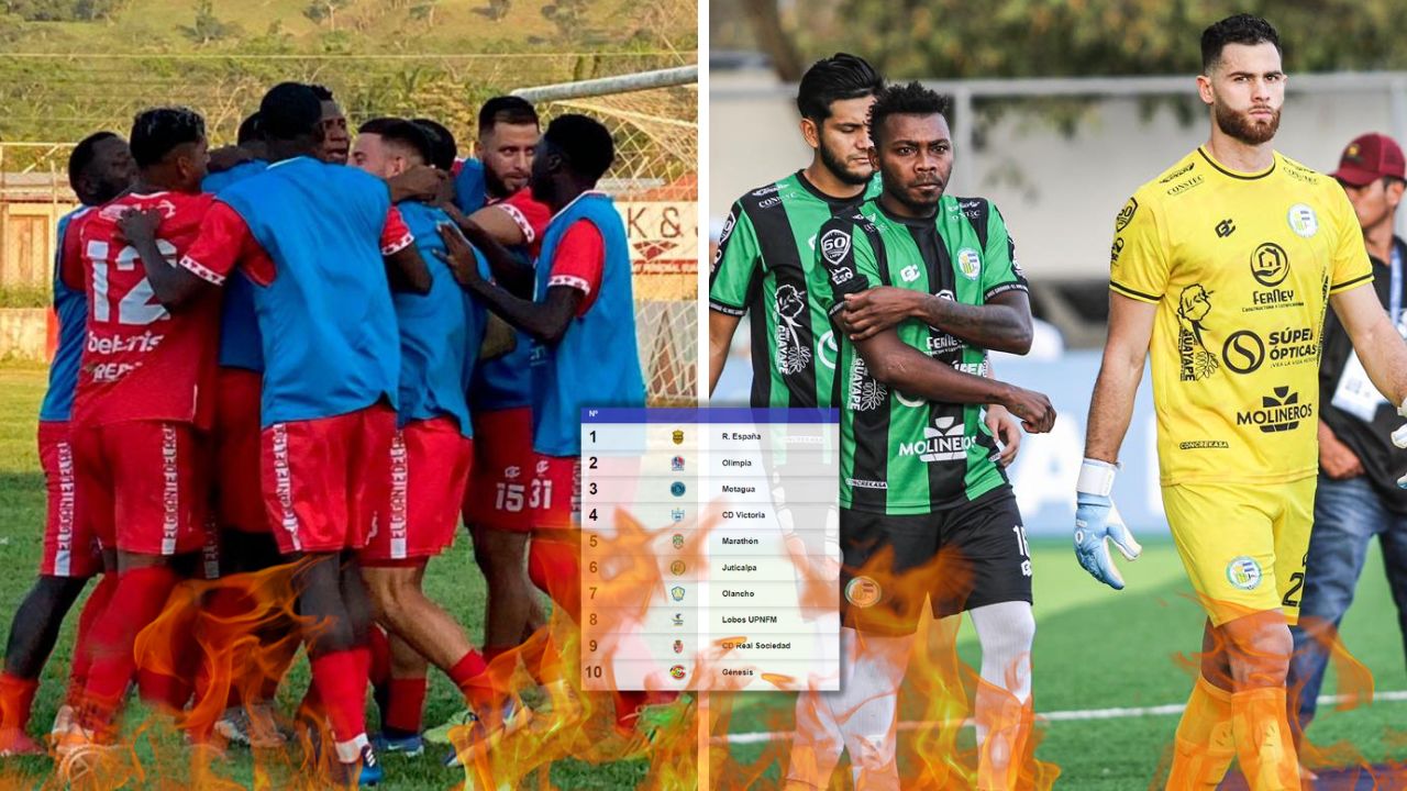 Liga Nacional: Así está la tabla acumulada por el no descenso en el torneo Clausura 2025