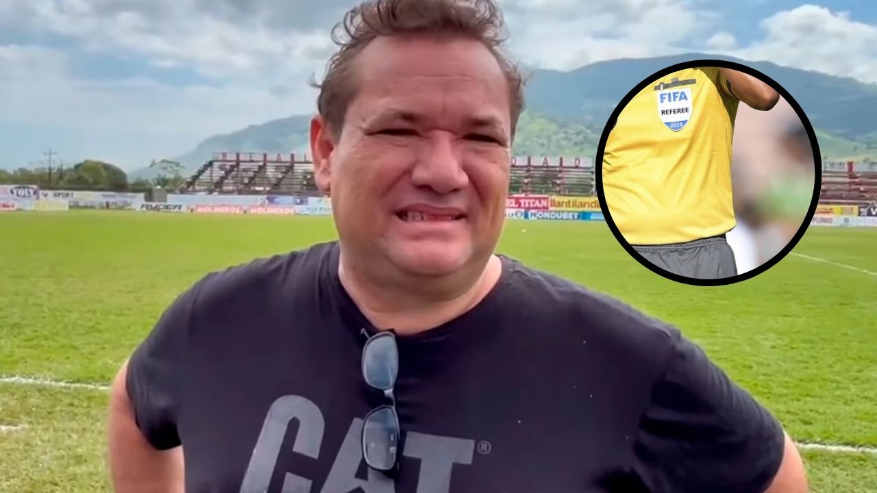 Ricardo Elencoff define el árbitro que deben asignar para el Juticalpa vs Real Sociedad