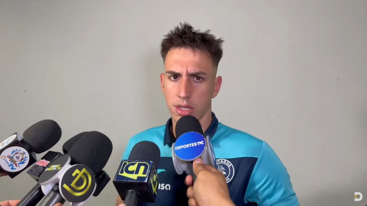 Rodrigo Auzmendi comparte la bronca de Motagua tras empate vs Real España
