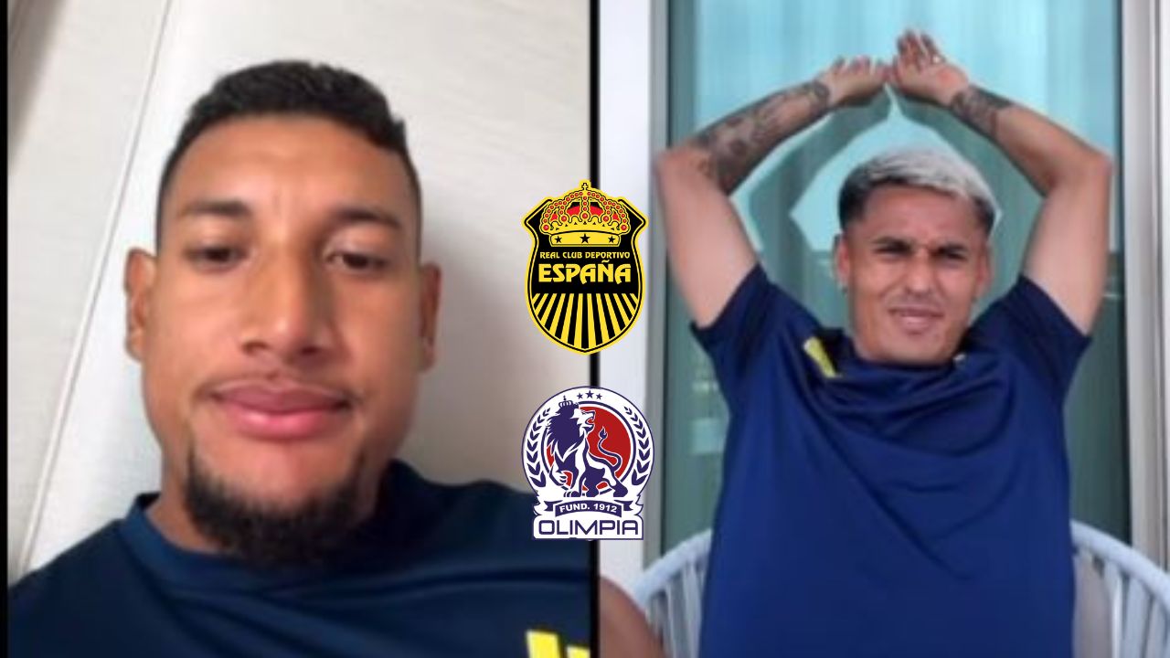 Legionarios hondureños discuten por la final Real España vs Olimpia