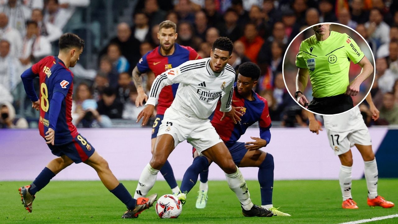 El Clásico: Confirman árbitro para el Barcelona vs Real Madrid
