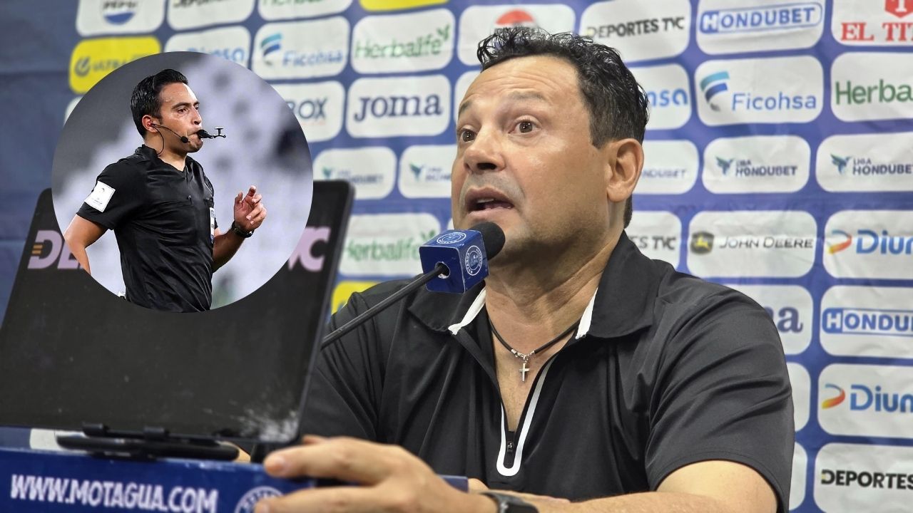 Jeaustin Campos se queja del desempeño de Said Martínez en Motagua vs Real España