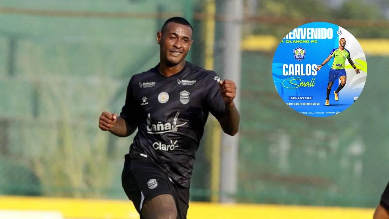 Carlos Small se convierte en refuerzo de lujo del Olancho FC