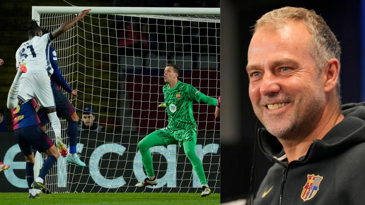 Hansi Flick anuncia decisión con Szczesny tras recibir tres goles del Inter