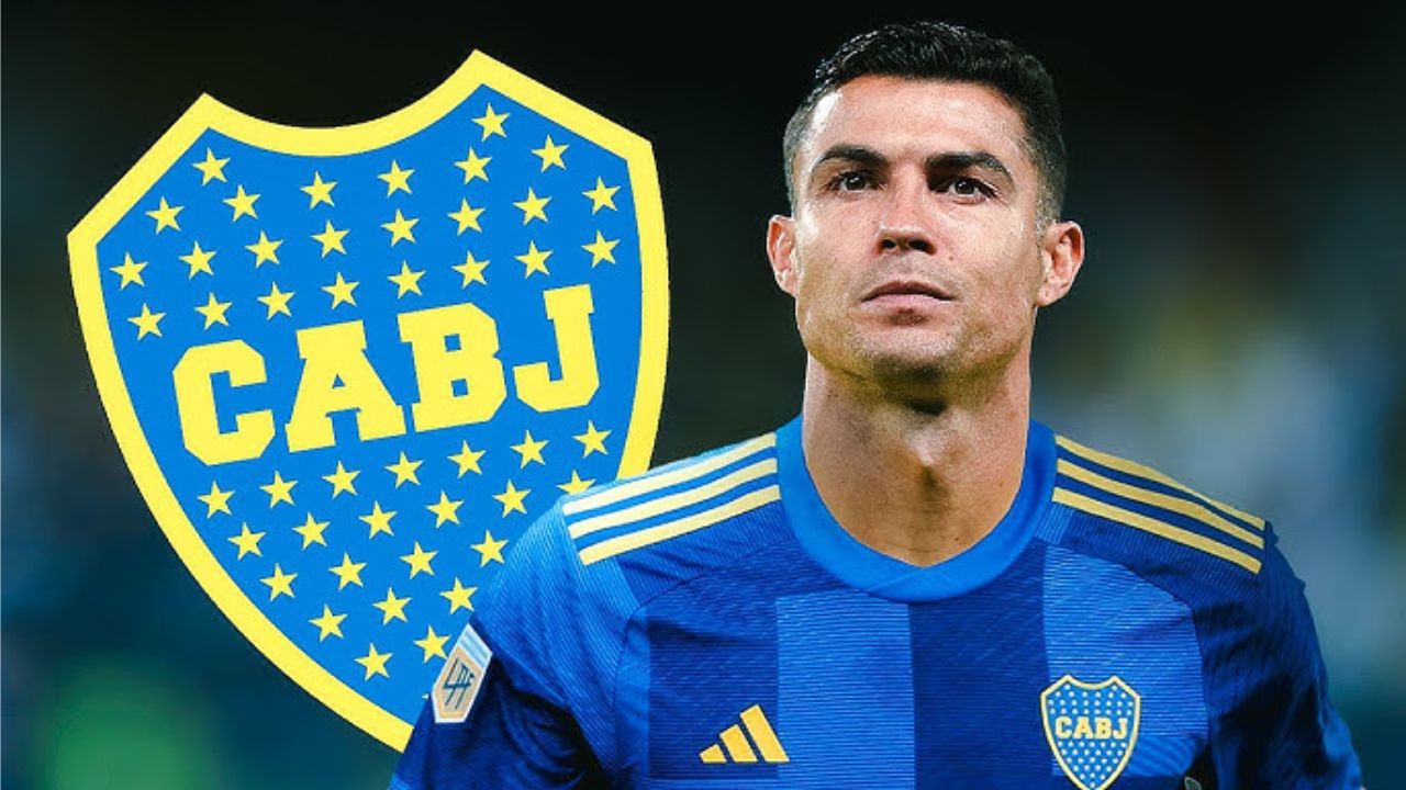 Cristiano Ronaldo con la camiseta de Boca Juniors: así luciría según la IA
