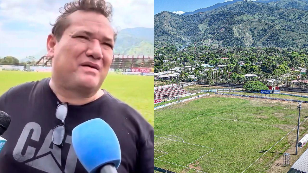Ricardo Elencoff se defiende de los que critican el estadio de Tocoa