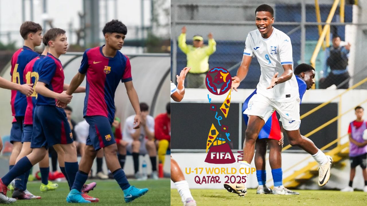 Futbolista de Barcelona podría jugar el Mundial Sub-17 con Honduras