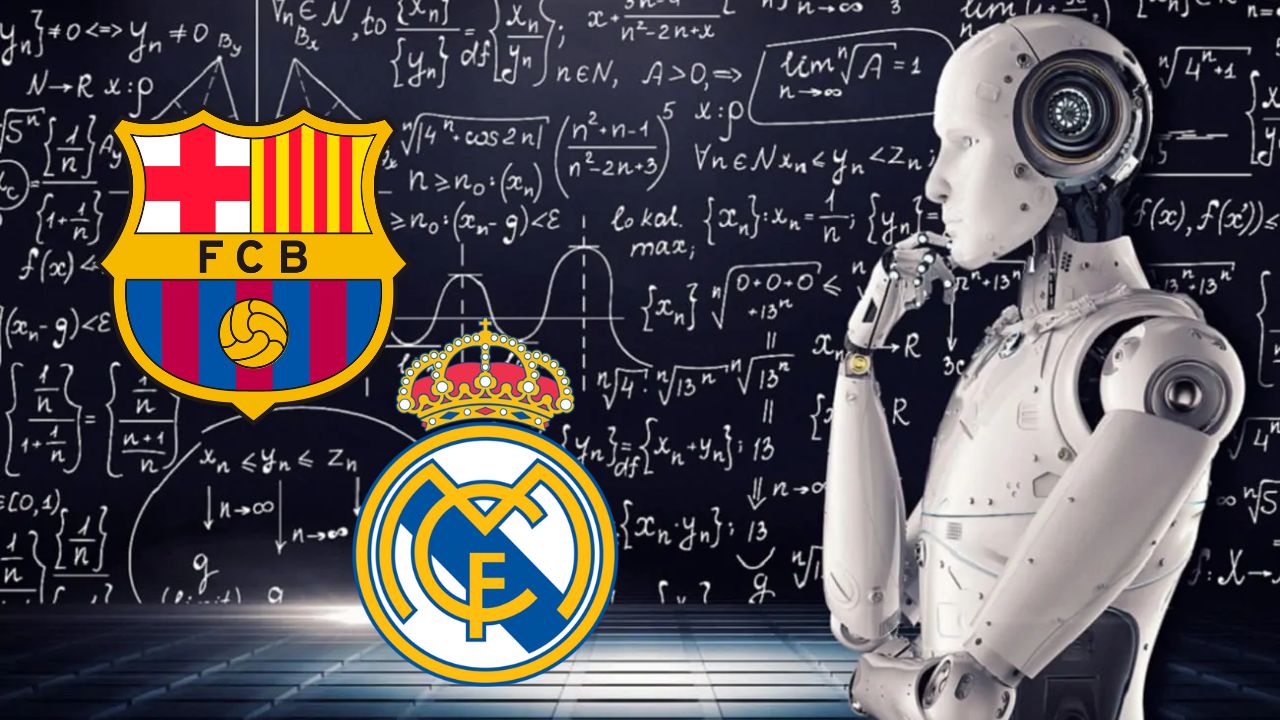 Inteligencia Artificial predice quién ganaría El Clásico Barcelona-Real Madrid