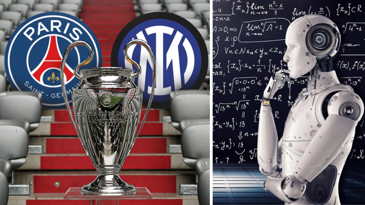 Inteligencia Artificial predice quién ganaría la final PSG vs Inter de Milán