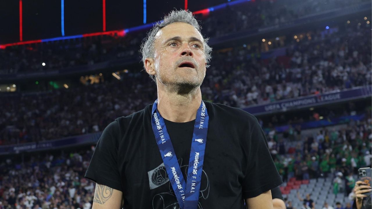 Luis Enrique se acuerda de su hija Xana tras ganar la Champions