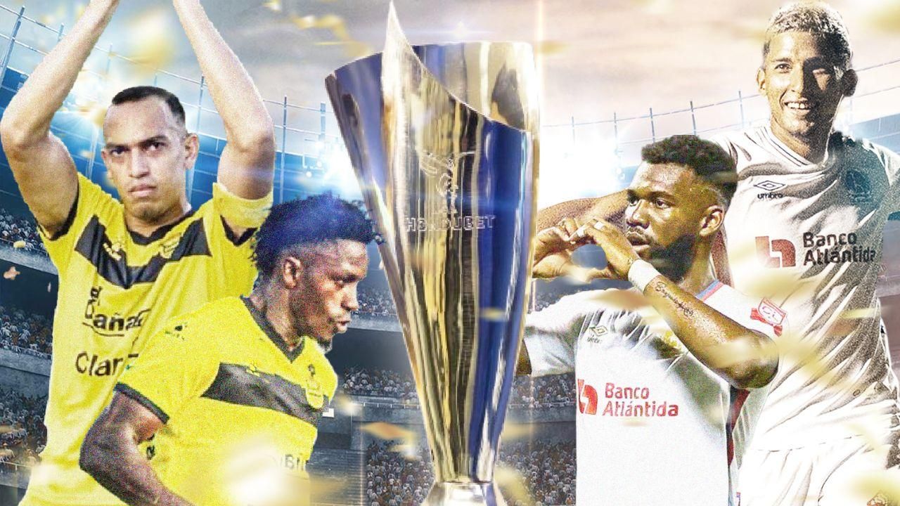 Olimpia venció 1-2 al Real España en el partido de ida de la gran final