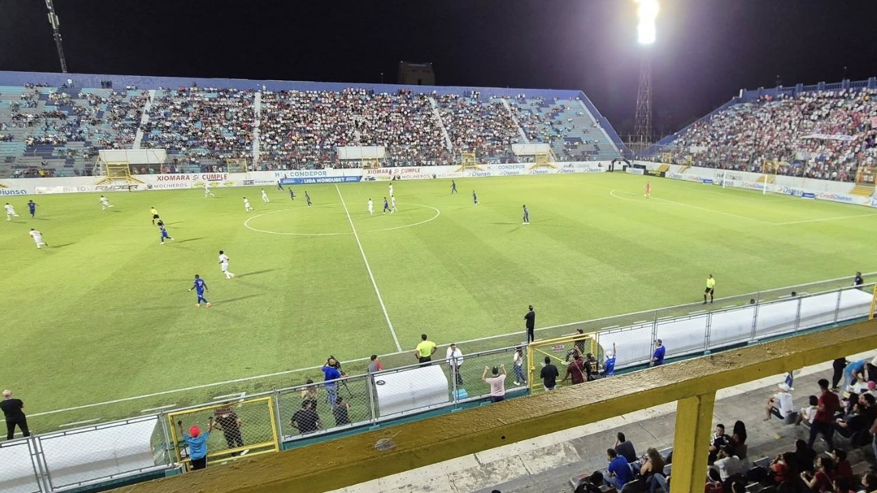 La taquilla que se llevó el Victoria tras las semifinal ante Olimpia en el estadio Morazán