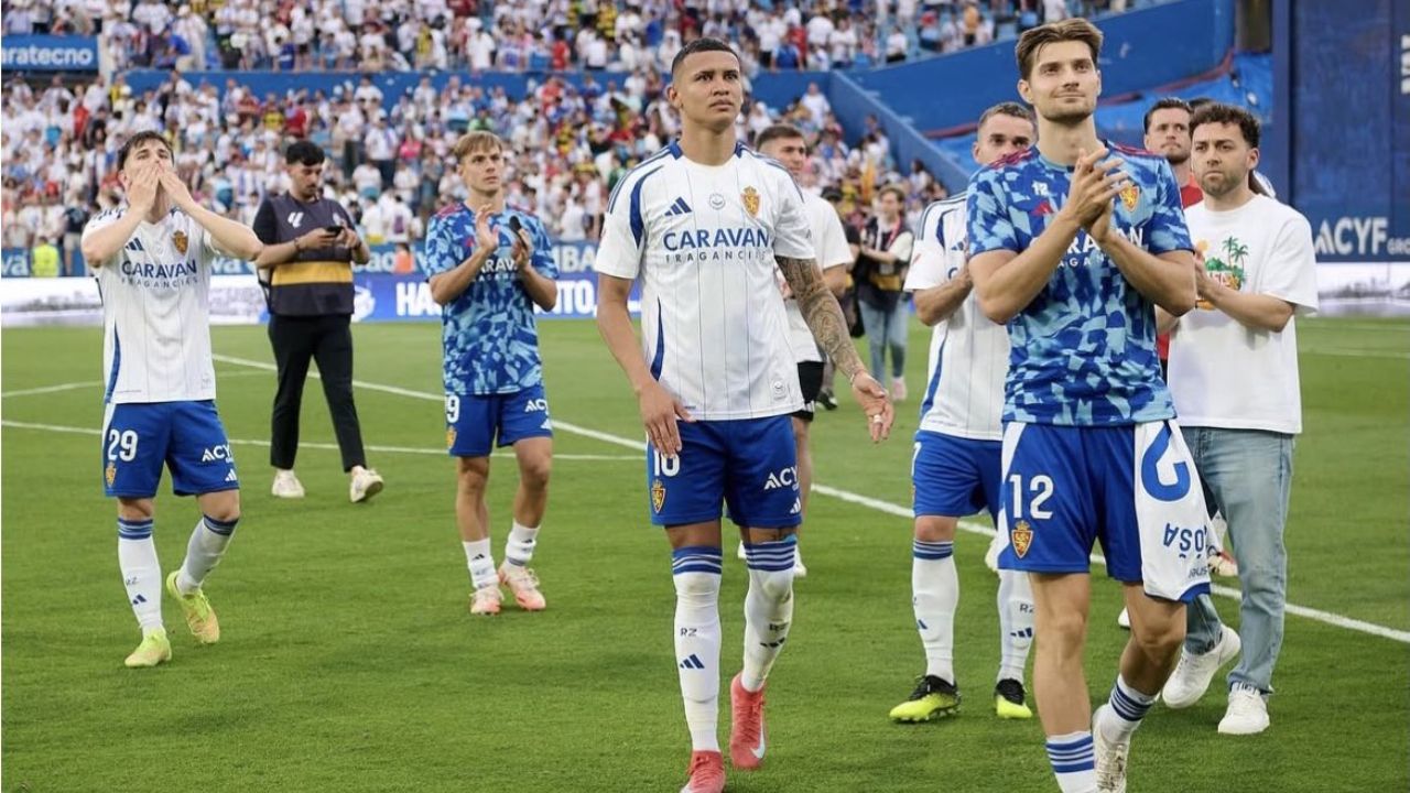 Real Zaragoza confirma futuro de Kervin Arriaga tras asegurar la salvación