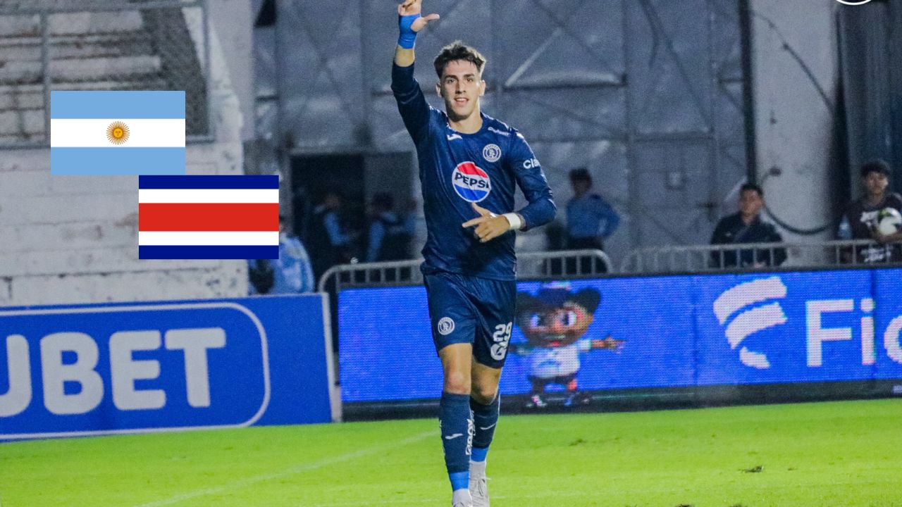 Rodrigo Auzmendi es colocado en equipo de Argentina y de Costa Rica
