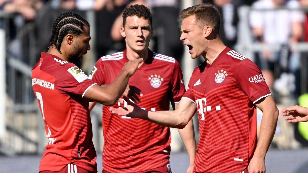Los jugadores del Bayern de Múnich celebrando
