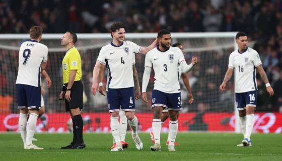 La selección de Inglaterra