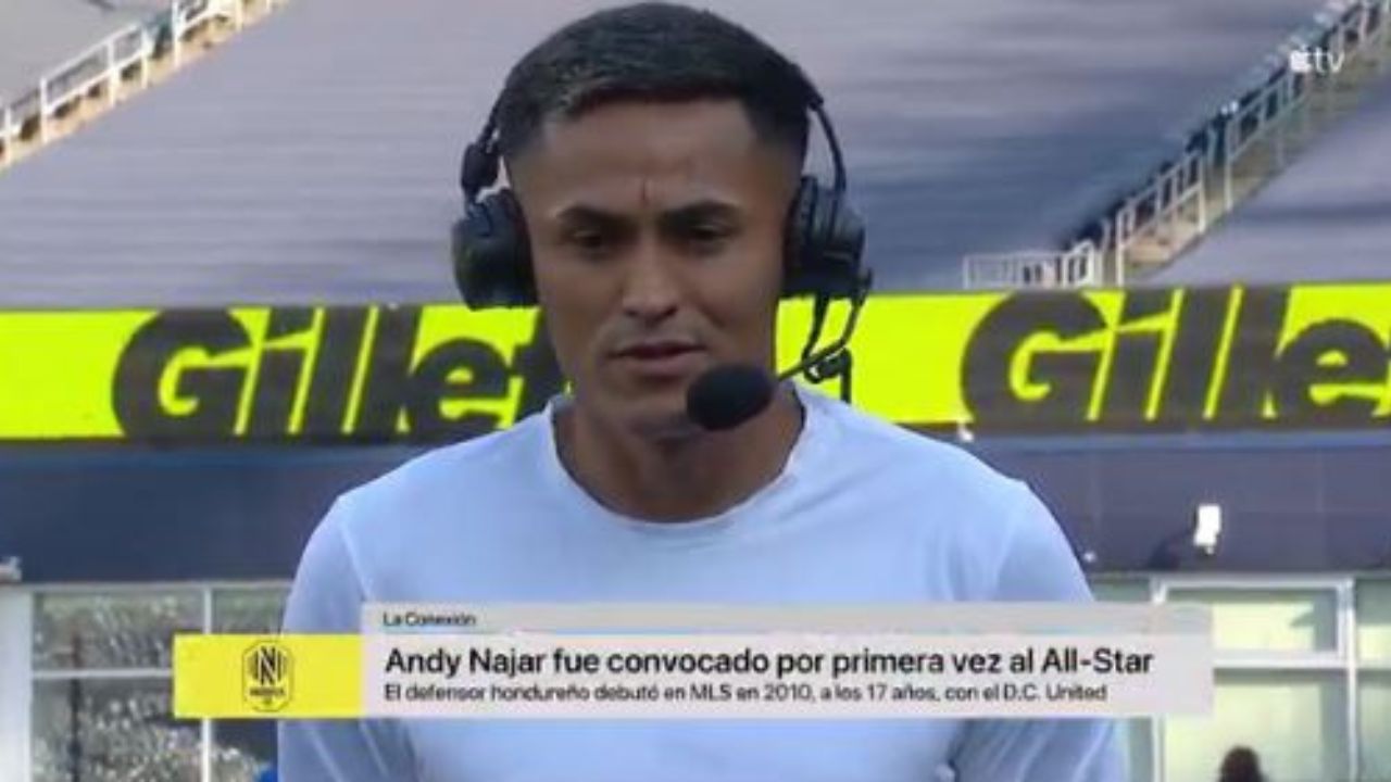 La reacción de Andy Najar al conocer que lo eligieron para el MLS All-Star Game